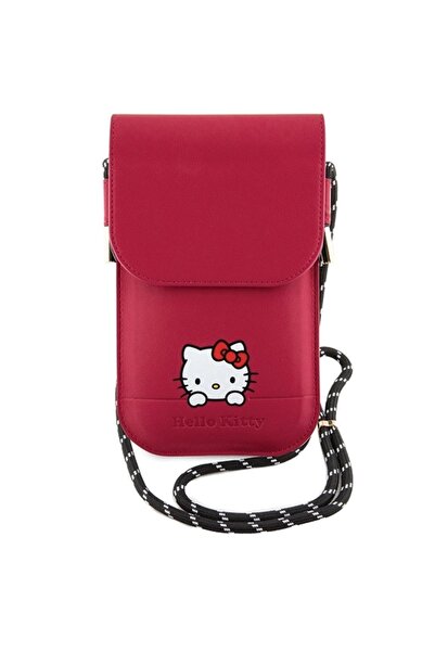 Hello Kitty Daydreaming Cord Geantă universală pentru telefon roz