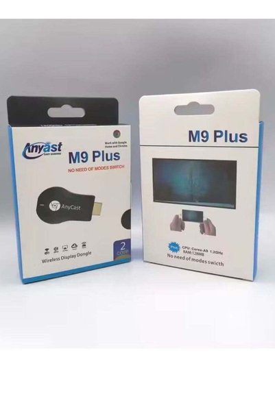 Anycast M9 Plus Wireless HDMI Dongle Black