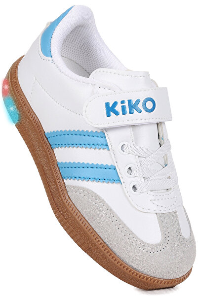 Kiko Kids Renis Günlük Cırtlı Işıklı Kız Çocuk Spor Ayakkabı