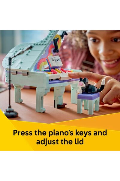 LEGO Creator 3-in-1 Music Decor Piano, 485 Pieces