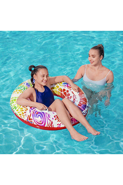 BESTWAY Tutmalı Summer Swirl Simit - Şişme Yaz Esintisi Simidi - Şişme Deniz ...