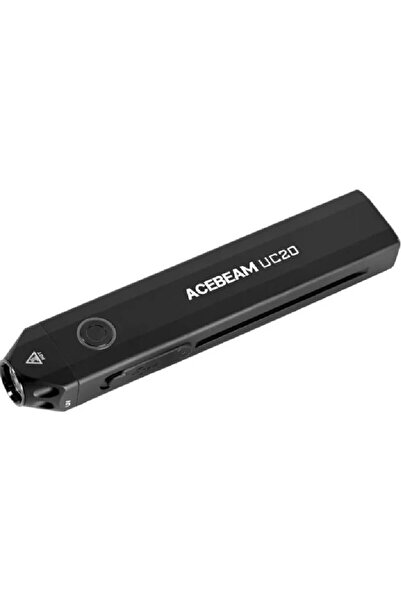 ACEBEAM Lanterna UC20, 1000 lumeni, 3 surse de lumină, negru, 132x25x15mm, se...