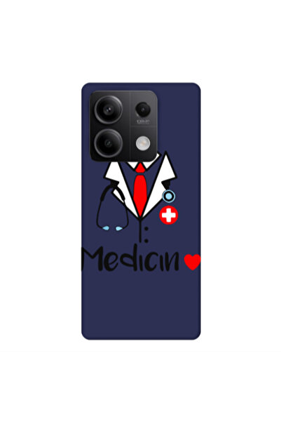 Other Xiaomi Redmi Note 13Pro 5G Medicin Dark blue Colored Silicone TPU Θήκη