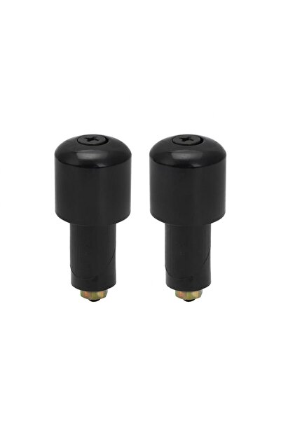 GMS Motosiklet Gidon Topuzu Siyah