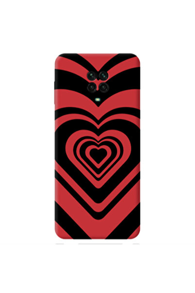 Other Xiaomi Redmi Note 9 Pro Hypnosis Red Colored Silicone TPU Θήκη