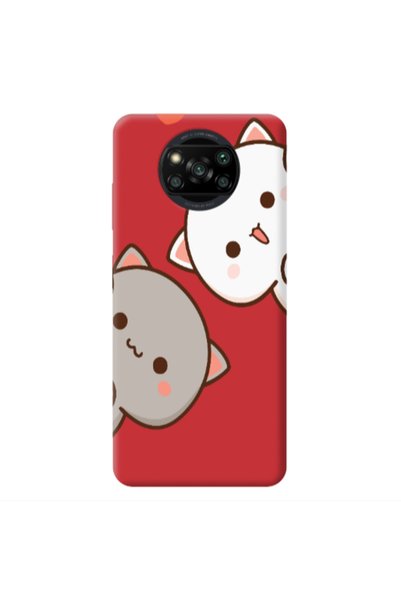 Other Xiaomi Poco X3 /X3 Pro We are here Red Colored Silicone TPU Θήκη