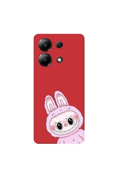 Other Xiaomi Redmi Note 13 4G Labubu 6 Red Colored Silicone TPU Θήκη