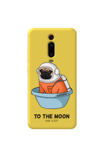 Other Xiaomi Mi 9T Pro To the moon Yellow Colored Silicone TPU Θήκη
