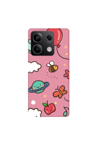 Other Xiaomi Redmi Note 13 5G cute little ones Pink Colored Silicone TPU Θήκη