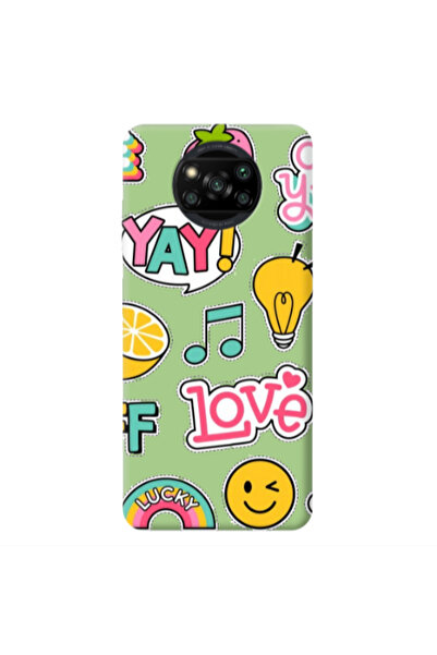 Other Xiaomi Poco X3 /X3 Pro Cute desing Light Green Colored Silicone TPU Θήκη