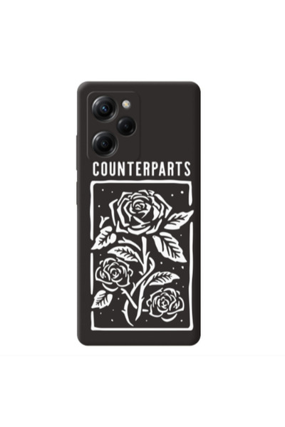 Other Xiaomi Poco X5 Pro Counterparts Black Colored Silicone TPU Θήκη