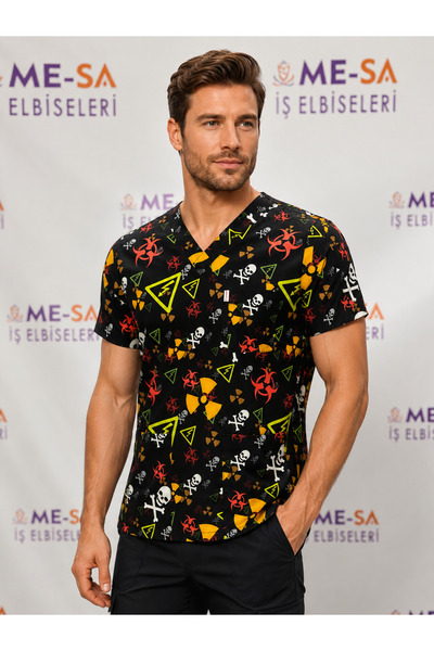 MESASTORE Patterned Nurse Single Top