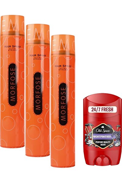 Old Spice Night Panther Erkek Deodorant Stick 50 ml + Ultra Strong Saç Spreyi...