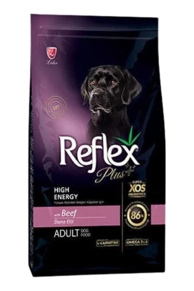 Reflex Plus Biftekli High Energy Yetişkin Köpek Maması 12 kg