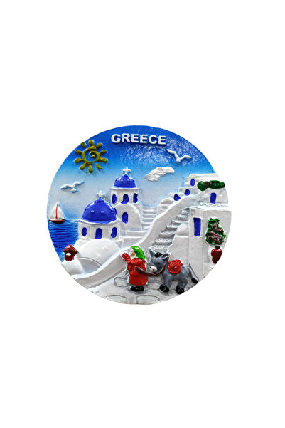 Tradesor Tουριστικό μαγνητάκι Souvenir - Σετ 12pcs - Resin Magnet - Greece - ...