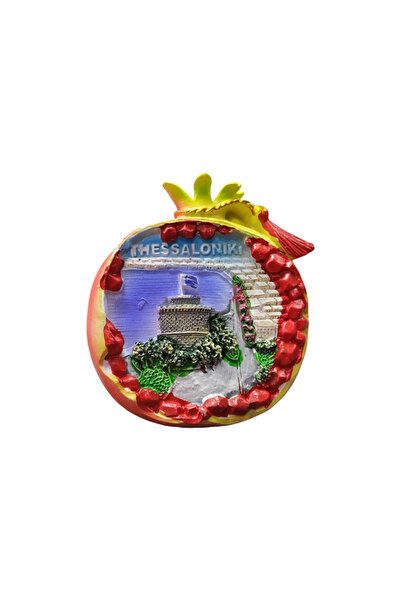 Tradesor Tουριστικό μαγνητάκι Souvenir - Σετ 12pcs - Resin Magnet - Thessalon...