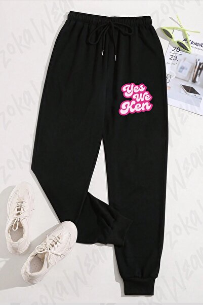 ZOKAWEAR Unisex Barbie Yes We Ken Printed Sweatpants