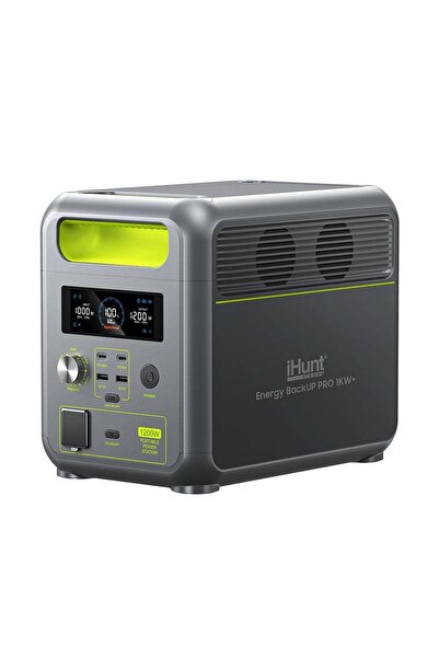 iHunt Ενεργειακό Εφεδρικό Σύστημα PRO 1KW+ Φορητός Σταθμός Ενέργειας 1200W Li...