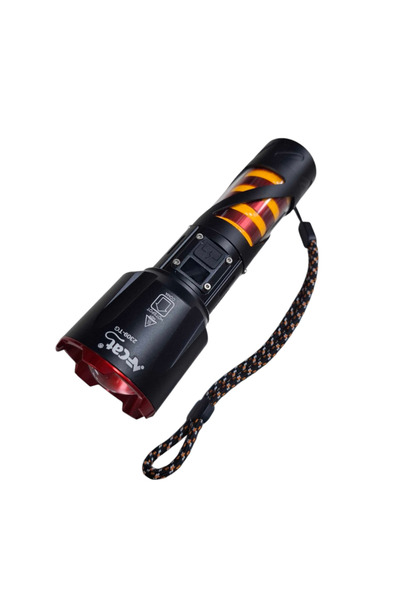 Tradesor Επαναφορτιζόμενος φακός LED - Dual - 2309-TG - 418431