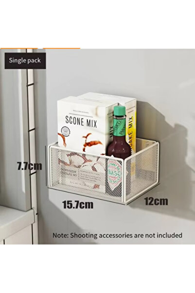 Choice1 White S Magnetic Rack Fridge Grid Organizer Shelf Wall Refrigerator S...