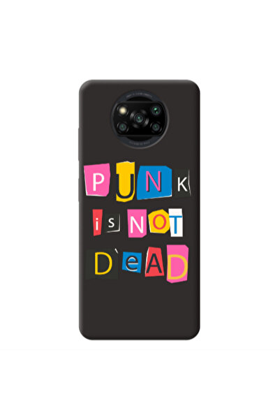 Other Xiaomi Poco X3 /X3 Pro Punk is not Dead Black Colored Silicone TPU Θήκη