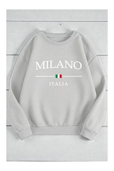 ZİYMO Men's Crewneck Printed Relaxed Fit Sweatshirt