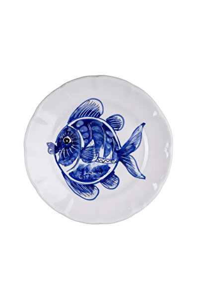 Casa Amalfi Farfurie ceramică lucrată manual, Ø 26 cm, Casa Amalfi, Pesce, co...
