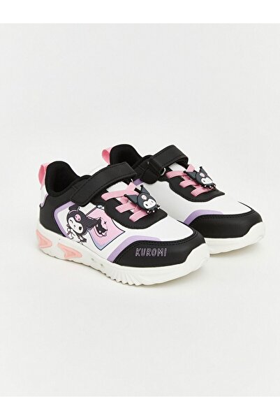 LC Waikiki LCW STEPS Siyah Kuromi Baskılı Kız Çocuk Spor Ayakkabı