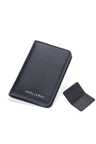Choice Black Baellerry Slim Compact Luxury Wallet for Men Soft Leather Holder...
