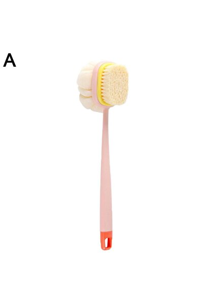 Choice A 1Pc Bathing and brushing the bacPink Sponge Long Soft Hair Bath Brus...