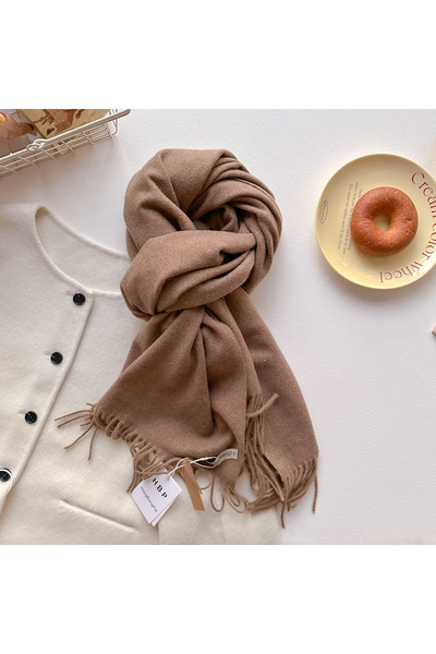Choice4 SU-09 2025 New Winter Wool Scarf For Women Long Warm Cashmere Scarves...