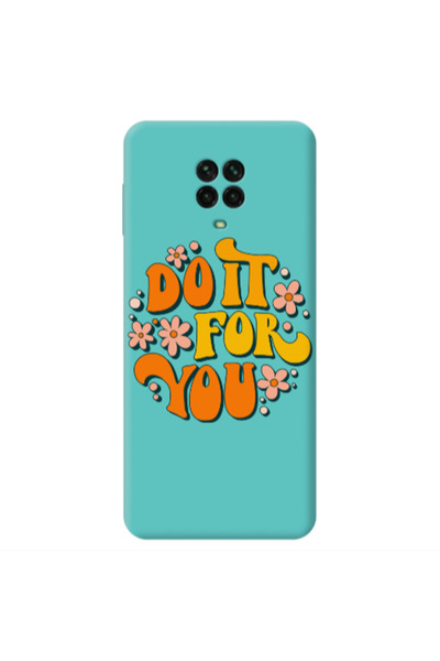Other Xiaomi Redmi Note 9 Pro Do it For You Turquoise Colored Silicone TPU Θήκη