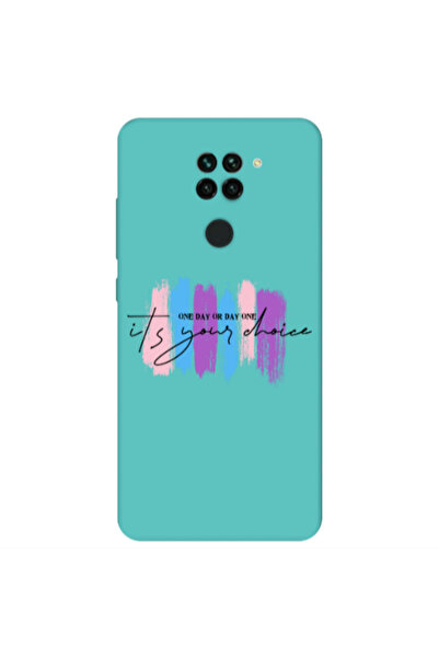 Other Xiaomi Redmi Note 9 One Day Or Day One Turquoise Colored Silicone TPU Θήκη