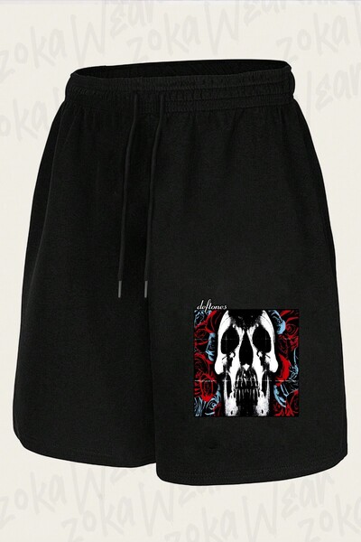 ZOKAWEAR Unisex Deftones V6 Design Printed Shorts