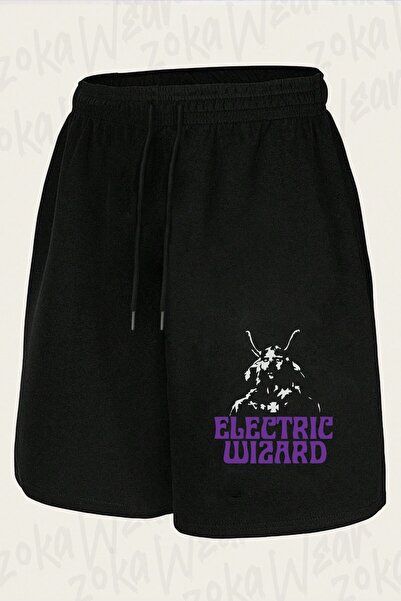 ZOKAWEAR Unisex Σορτς με Στάμπα Electric Wizard Special Design