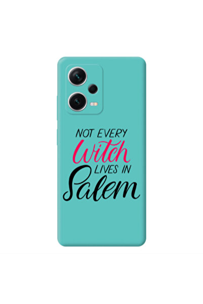 Other Xiaomi Poco X5 Not every witch lives in salem Turquoise Colored Silicon...
