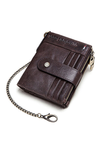 Choice1 Coffee HUMERPAUL Cardholder Wallet Men RFID Genuine Leather Organizer...