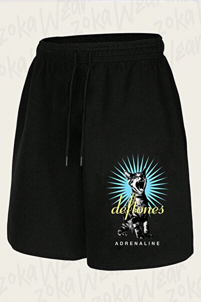 ZOKAWEAR Unisex Deftones v10 Σορτς με στάμπα σχεδίου