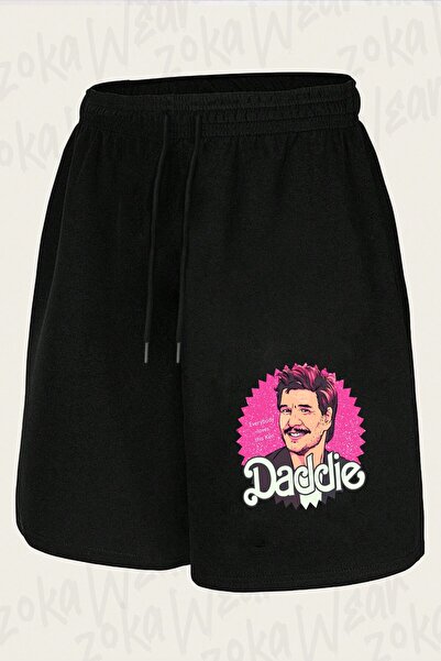 ZOKAWEAR Unisex Daddie Pedro Pascal Barbie Design Printed Shorts