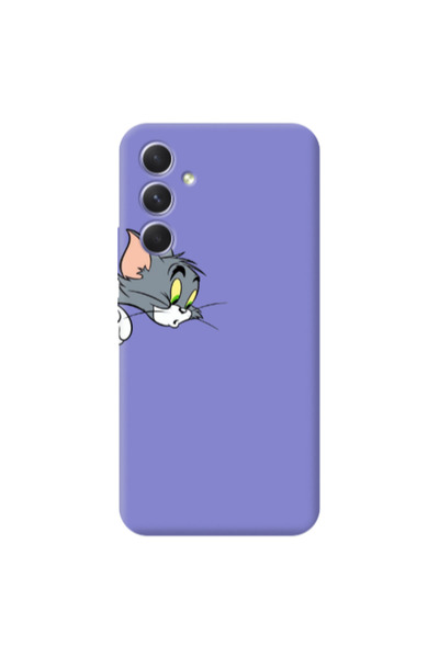 Other Samsung A36 Tom 1 Purple Colored Silicone TPU Θήκη