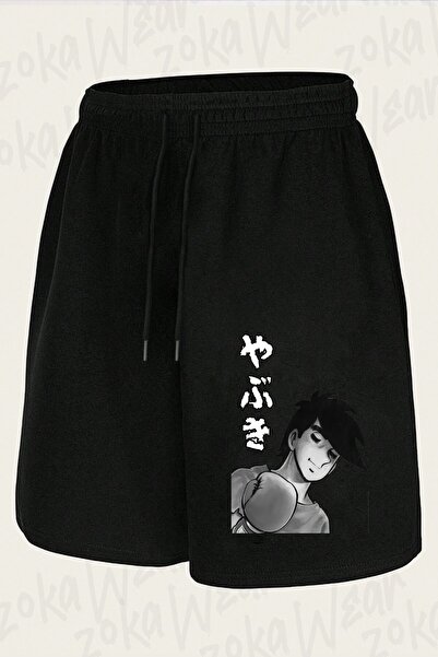 ZOKAWEAR Unisex Ashita No Joe Yabuki Design Printed Shorts