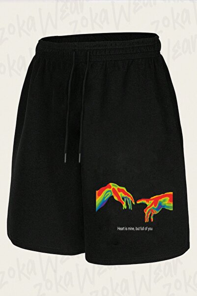 ZOKAWEAR Unisex Jaxet Design Printed Shorts