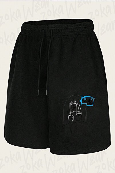 ZOKAWEAR شورت مطبوع بتصميم ناروتو إيتاتشي أوتشيها للجنسين