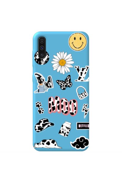 Other Samsung A70 Find Yourself 6 Blue Colored Silicone TPU Θήκη