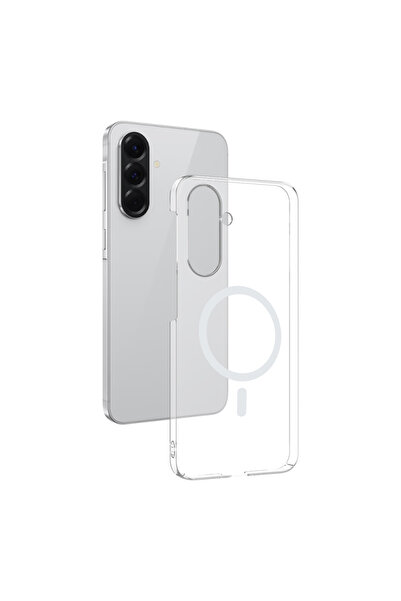 Samsung Galaxy A36 Kılıf İnce ve Sert Sararmayan Wexa Premium PC Kapak