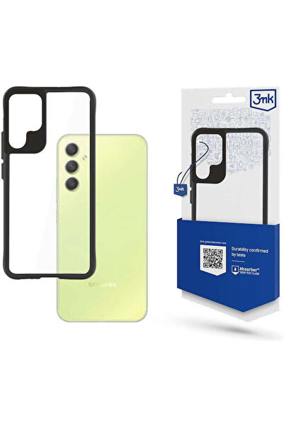 3MK Husă spate din satin metalică neagră de 1mm (Galaxy A34) Cod: HU-59031085...