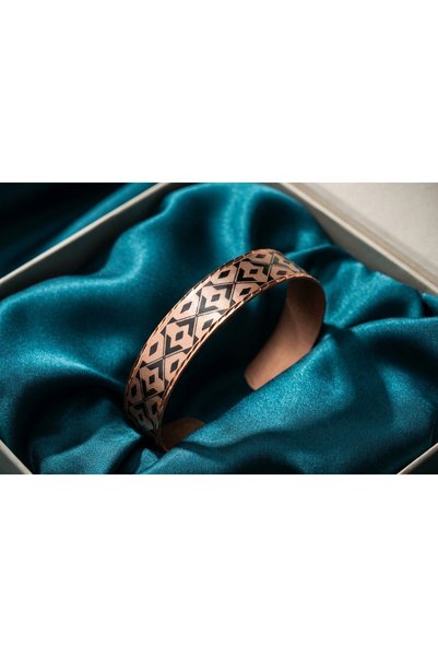 Erol Bakır New Series 2060 Bijouterie Bracelet 100% Handmade Copper