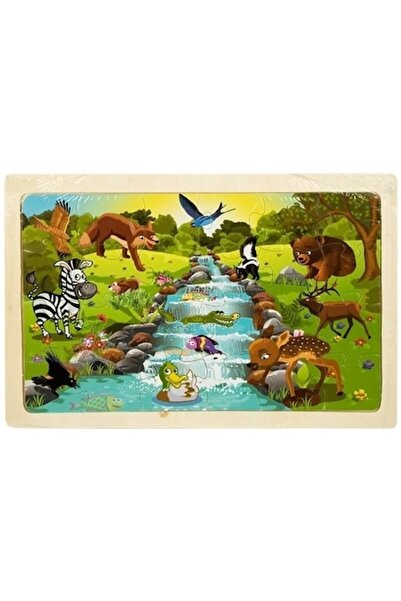 Arves Puzzle din lemn, Animale de pădure