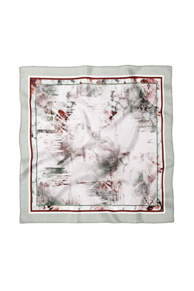 Sultan İpek Artistic Patterned Scarf / Bandana 50X50Cm
