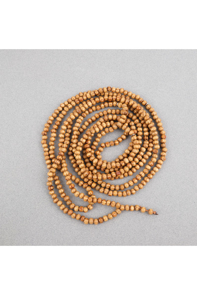 LapisDo Mărgele de rugăciune din lemn de pin, tăiate cu roată, 6.5x5mm, 500 b...